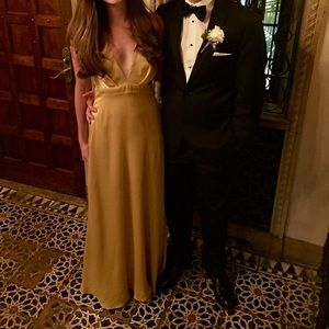 Gold Evening Gown